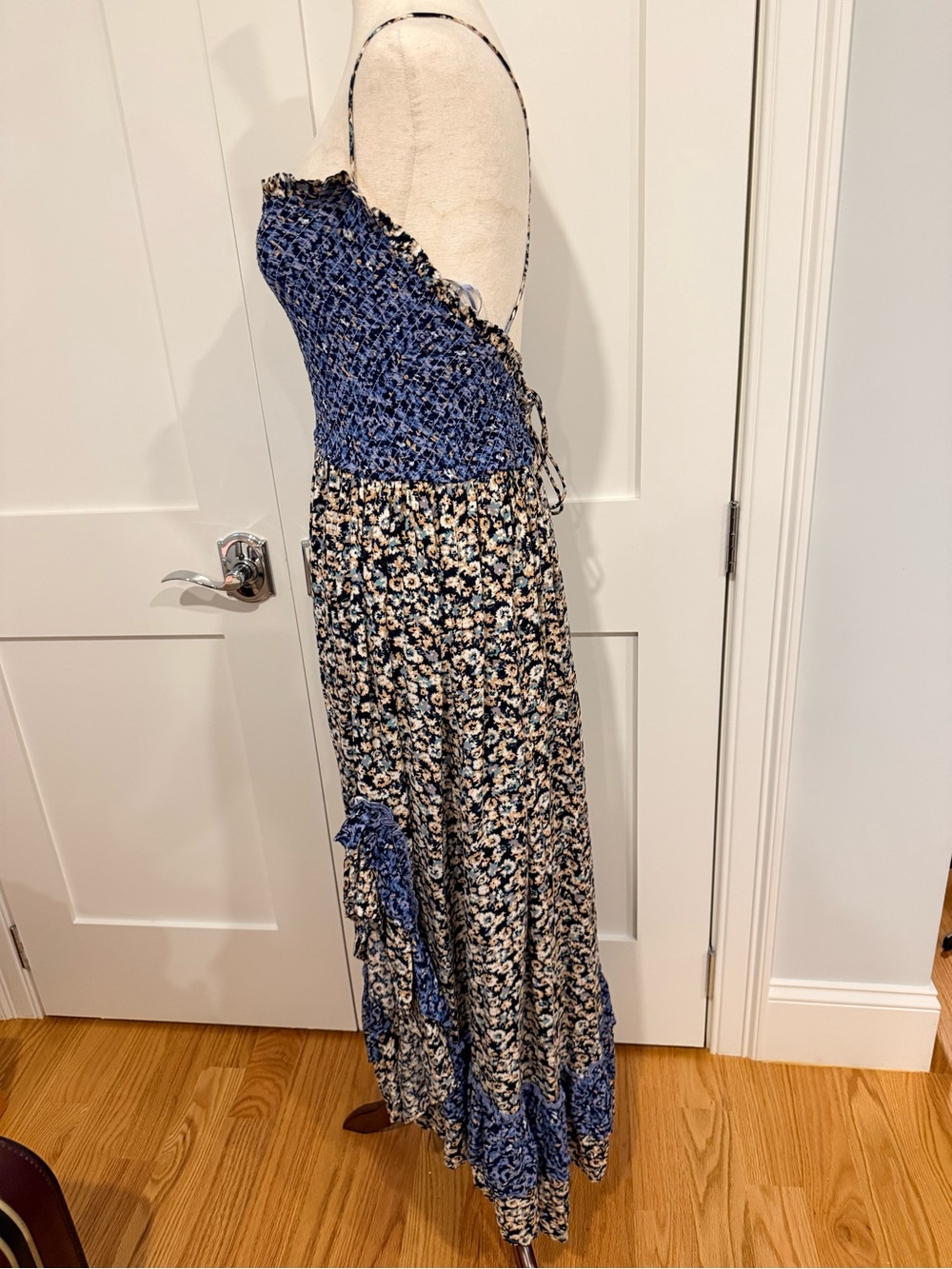 Free People Blue Floral Maxi Dress - Picture 9 of 15